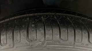 Used 2015 Hyundai Eon [2011-2018] Sportz Petrol Manual tyres LEFT FRONT TYRE TREAD VIEW