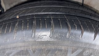 Used 2021 Hyundai Aura SX Plus 1.0 Petrol Petrol Manual tyres RIGHT REAR TYRE TREAD VIEW