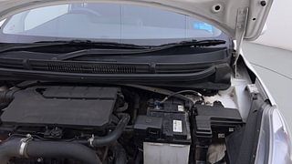 Used 2021 Hyundai Aura SX Plus 1.0 Petrol Petrol Manual engine ENGINE LEFT SIDE HINGE & APRON VIEW