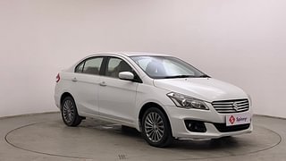 Used 2018 maruti-suzuki Ciaz Alpha Petrol AT Petrol Automatic exterior RIGHT FRONT CORNER VIEW