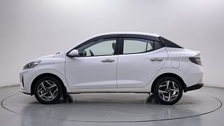 Used 2021 Hyundai Aura SX Plus 1.0 Petrol Petrol Manual exterior LEFT SIDE VIEW