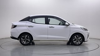 Used 2021 Hyundai Aura SX Plus 1.0 Petrol Petrol Manual exterior RIGHT SIDE VIEW