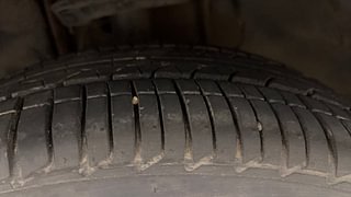 Used 2022 Tata Tiago Revotron XZ Plus Petrol Manual tyres LEFT FRONT TYRE TREAD VIEW