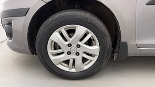 Used 2013 Maruti Suzuki Swift Dzire ZXI Petrol Manual tyres LEFT FRONT TYRE RIM VIEW