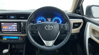 Used 2015 Toyota Corolla Altis [2014-2017] G Petrol Petrol Manual interior STEERING VIEW