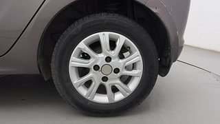 Used 2016 Tata Tiago [2016-2020] Revotron XZ Petrol Manual tyres LEFT REAR TYRE RIM VIEW