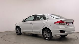 Used 2018 maruti-suzuki Ciaz Alpha Petrol AT Petrol Automatic exterior LEFT REAR CORNER VIEW