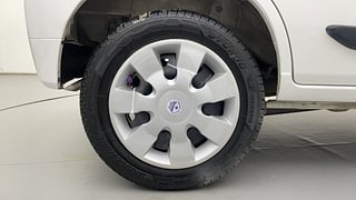 Used 2014 Maruti Suzuki Alto K10 [2010-2014] VXi Petrol Manual tyres RIGHT REAR TYRE RIM VIEW