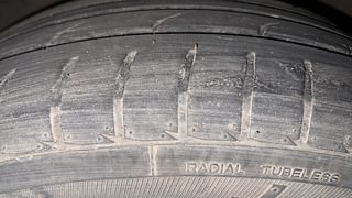 Used 2016 Hyundai Creta [2015-2018] 1.6 SX Plus Auto Diesel Automatic tyres LEFT FRONT TYRE TREAD VIEW