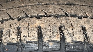 Used 2021 Honda Jazz ZX CVT Petrol Automatic tyres RIGHT FRONT TYRE TREAD VIEW