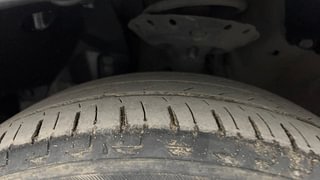 Used 2018 Honda City [2017-2020] ZX CVT Petrol Automatic tyres LEFT FRONT TYRE TREAD VIEW