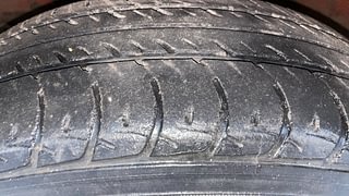 Used 2015 Maruti Suzuki Celerio VXI AMT Petrol Automatic tyres LEFT FRONT TYRE TREAD VIEW