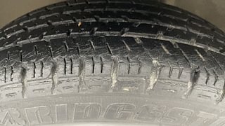 Used 2014 Maruti Suzuki Alto K10 [2010-2014] VXi Petrol Manual tyres LEFT FRONT TYRE TREAD VIEW
