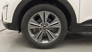 Used 2017 Hyundai Creta [2015-2018] 1.6 SX Plus Auto Petrol Petrol Automatic tyres LEFT FRONT TYRE RIM VIEW