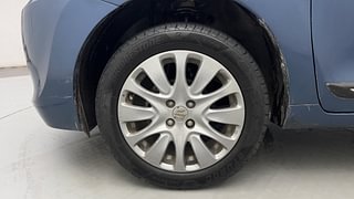 Used 2016 Maruti Suzuki Baleno [2015-2019] Zeta Petrol Petrol Manual tyres LEFT FRONT TYRE RIM VIEW