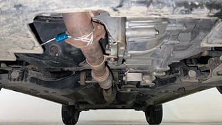 Used 2022 Tata Nexon XZ Plus Premium Petrol Manual extra FRONT LEFT UNDERBODY VIEW