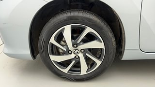 Used 2023 Toyota Glanza G Petrol Manual tyres LEFT FRONT TYRE RIM VIEW