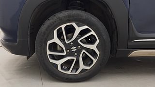 Used 2023 Maruti Suzuki Fronx Alpha 1.0L Turbo MT Petrol Manual tyres LEFT FRONT TYRE RIM VIEW