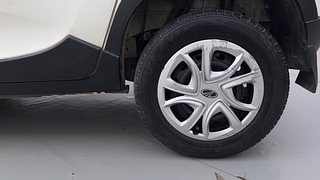 Used 2016 Mahindra KUV100 [2015-2017] K6+ 6 STR Petrol Manual tyres LEFT REAR TYRE RIM VIEW