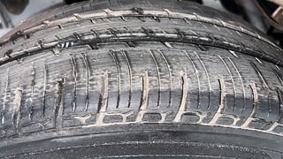 Used 2016 Mahindra KUV100 [2015-2017] K6+ 6 STR Petrol Manual tyres RIGHT REAR TYRE TREAD VIEW