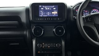 Used 2022 mahindra Thar LX 4 STR Hard Top Petrol MT 4WD Petrol Manual interior MUSIC SYSTEM & AC CONTROL VIEW