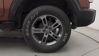 Used 2022 mahindra Thar LX 4 STR Hard Top Petrol MT 4WD Petrol Manual tyres LEFT REAR TYRE RIM VIEW