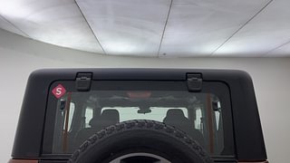 Used 2022 mahindra Thar LX 4 STR Hard Top Petrol MT 4WD Petrol Manual exterior BACK WINDSHIELD VIEW