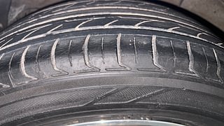 Used 2015 Hyundai Xcent [2014-2017] SX (O) Petrol Petrol Manual tyres RIGHT REAR TYRE TREAD VIEW