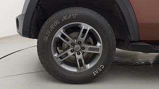 Used 2022 mahindra Thar LX 4 STR Hard Top Petrol MT 4WD Petrol Manual tyres LEFT FRONT TYRE RIM VIEW