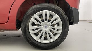 Used 2014 Maruti Suzuki Celerio VXI AMT Petrol Automatic tyres LEFT REAR TYRE RIM VIEW