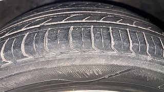 Used 2015 Hyundai Xcent [2014-2017] SX (O) Petrol Petrol Manual tyres RIGHT FRONT TYRE TREAD VIEW