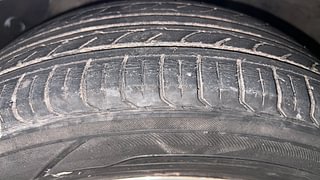 Used 2015 Hyundai Xcent [2014-2017] SX (O) Petrol Petrol Manual tyres LEFT FRONT TYRE TREAD VIEW