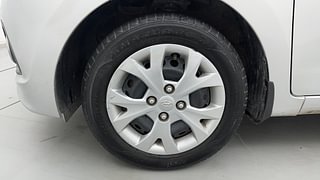 Used 2016 Hyundai Grand i10 Sportz plus 1.2 Kappa VTVT Petrol Manual tyres LEFT FRONT TYRE RIM VIEW