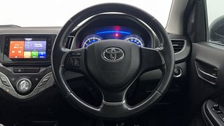 Used 2019 Toyota Glanza [2019-2022] V Petrol Manual interior STEERING VIEW