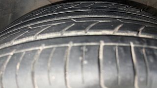 Used 2023 Hyundai Verna SX (O) 1.5 Turbo Petrol DCT Petrol Automatic tyres LEFT FRONT TYRE TREAD VIEW