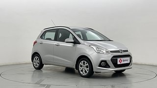 Used 2016 Hyundai Grand i10 Sportz plus 1.2 Kappa VTVT Petrol Manual exterior RIGHT FRONT CORNER VIEW