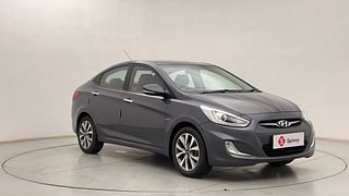 Used 2014 Hyundai Verna [2011-2015] Fluidic 1.6 VTVT SX Opt Petrol Manual exterior RIGHT FRONT CORNER VIEW