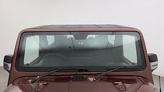 Used 2022 mahindra Thar LX 4 STR Hard Top Petrol MT 4WD Petrol Manual exterior FRONT WINDSHIELD VIEW