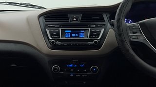 Used 2015 Hyundai Elite i20 [2014-2018] Sportz 1.2 Petrol Manual interior MUSIC SYSTEM & AC CONTROL VIEW