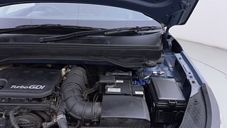 Used 2022 Hyundai Venue [2019-2022] SX 1.0  Turbo iMT Petrol Manual engine ENGINE LEFT SIDE HINGE & APRON VIEW