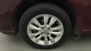 Used 2012 Honda City [2011-2014] 1.5 V MT Petrol Manual tyres LEFT FRONT TYRE RIM VIEW