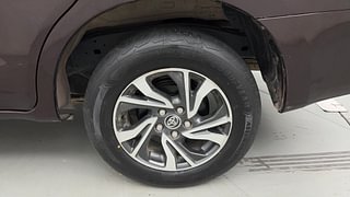 Used 2021 Toyota Innova Crysta 2.7 GX 7 STR Petrol Manual tyres LEFT REAR TYRE RIM VIEW