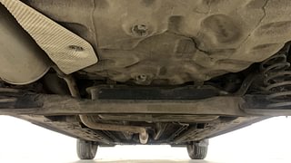 Used 2021 Nissan Magnite XV Premium Turbo CVT (O) Dual Tone Petrol Automatic extra REAR UNDERBODY VIEW (TAKEN FROM REAR)