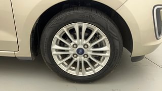 Used 2018 Ford Figo Aspire [2019-2021] Titanium Plus 1.2 Ti-VCT Petrol Manual tyres RIGHT FRONT TYRE RIM VIEW