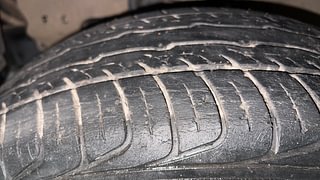 Used 2021 Toyota Innova Crysta 2.7 GX 7 STR Petrol Manual tyres LEFT FRONT TYRE TREAD VIEW