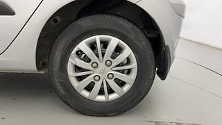 Used 2013 Hyundai i10 [2010-2016] Magna 1.2 Petrol Petrol Manual tyres LEFT REAR TYRE RIM VIEW