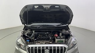 Used 2022 Maruti Suzuki S-Cross Alpha Petrol Manual engine ENGINE & BONNET OPEN FRONT VIEW