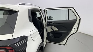 Used 2022 Volkswagen Taigun Topline 1.0 TSI AT Petrol Automatic interior RIGHT REAR DOOR OPEN VIEW