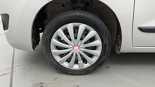 Used 2013 Maruti Suzuki Wagon R 1.0 [2010-2019] VXi Petrol + CNG (Outside Fitted) Petrol+cng Manual tyres LEFT FRONT TYRE RIM VIEW