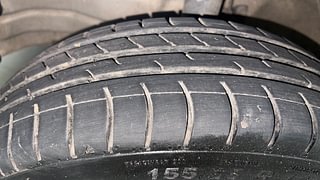 Used 2013 Maruti Suzuki Wagon R 1.0 [2010-2019] VXi Petrol + CNG (Outside Fitted) Petrol+cng Manual tyres LEFT FRONT TYRE TREAD VIEW